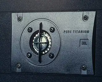 Tweeter à dôme métallique en titane