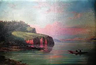 Tyr sur la rivière Amour, Iegor Meïer.