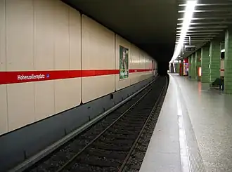 Image illustrative de l’article Hohenzollernplatz (métro de Munich)