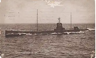 illustration de Unterseeboot 24 (1913)