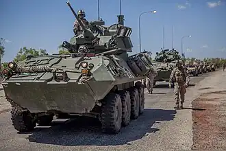 LAV-25 de l'U.S. Marine Corps (2013)