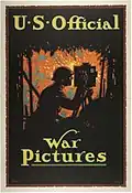 U.S. Official War Pictures, affiche de propagande, 1917
