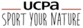 Logo de l'UCPA depuis 2015, mis en place à l'occasion des 50 ans de l'association