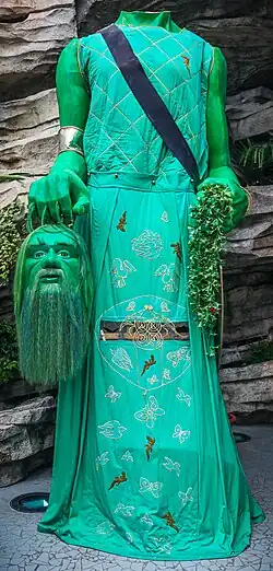 Bertilak the Green knight (Londres/Maison des Géants)