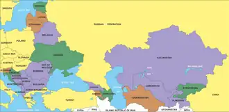 Carte de l'organisation