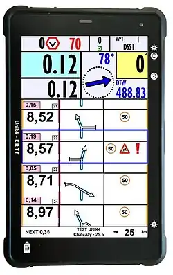 Image d'un roadbook digital
