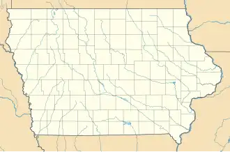 (Voir situation sur carte : Iowa)