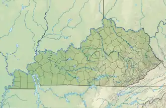 (Voir situation sur carte : Kentucky)