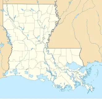 (Voir situation sur carte : Louisiane)