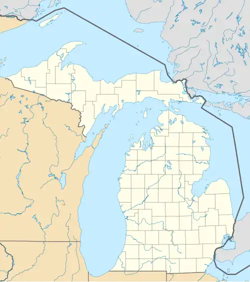 (Voir situation sur carte : Michigan)