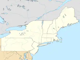 (Voir situation sur carte : Nord-Est des États-Unis)