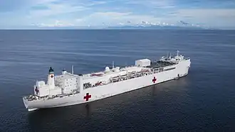 illustration de USNS Comfort (T-AH-20)