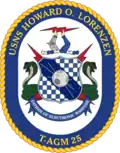 Support : Boas.USNS Howard O. Lorenzen (en).