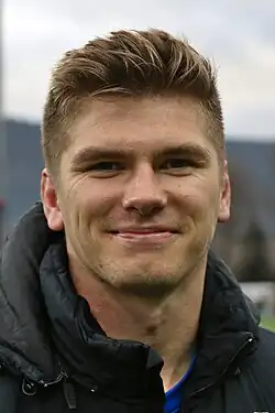 Owen Farrell en 2015.