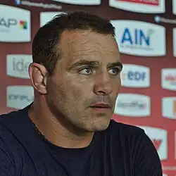 Raphael Ibanez, international de rugby à XV.