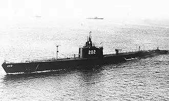 illustration de USS Trout (SS-202)