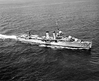 illustration de USS Monaghan (DD-354)