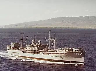 illustration de USS Bryce Canyon (AD-36)