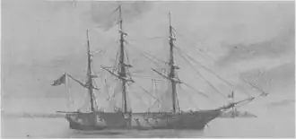 illustration de USS Savannah (1842)