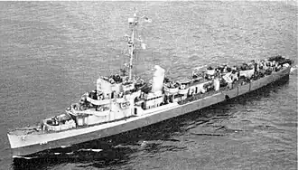 illustration de USS Sloat (DE-245)