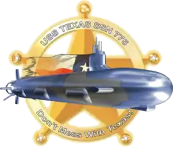 Armes de l'USS Texas (SSN-775)