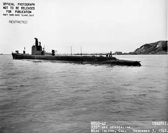 illustration de USS Tunny (SS-282)