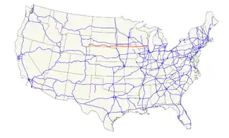 Image illustrative de l’article U.S. Route 18