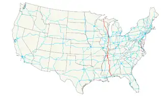 Image illustrative de l’article U.S. Route 45