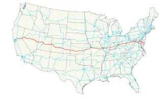 Image illustrative de l’article U.S. Route 50