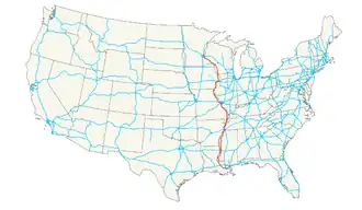 Image illustrative de l’article U.S. Route 61