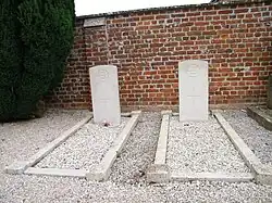 Carré militaire, cimetière.