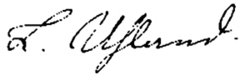 Signature de