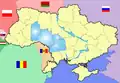 Position de la Podolie en Ukraine
