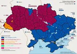 Résultats des élections législatives ukrainiennes de 2007