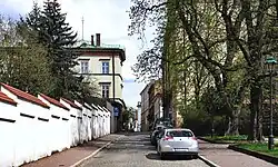 Vue depuis l’ouest, depuis les Planty.