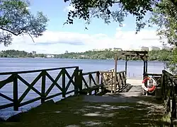 De Minneberg vers le nord-ouest.