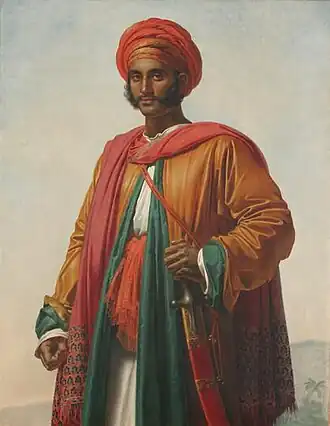 Un Indien d'Anne-Louis Girodet, vers 1807.