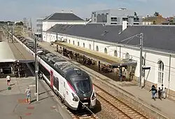 Les quais de la gare.