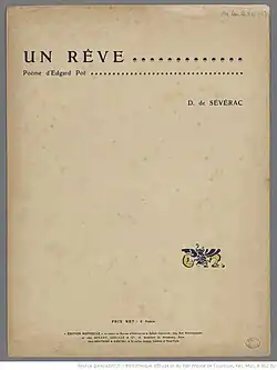 Image illustrative de l’article Un rêve de Séverac