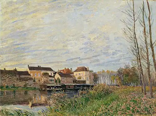 Un soir à Moret - Fin d'octobre (1888)Madrid, musée Thyssen-Bornemisza.