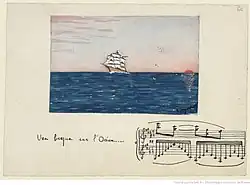 Image illustrative de l’article Une barque sur l'océan (Ravel)