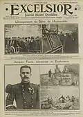 "Jacques Faure, Aéronaute et Explorateur", en Une de l'Excelsior du 4 décembre 1910.