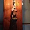 Une statuette dans l'église.