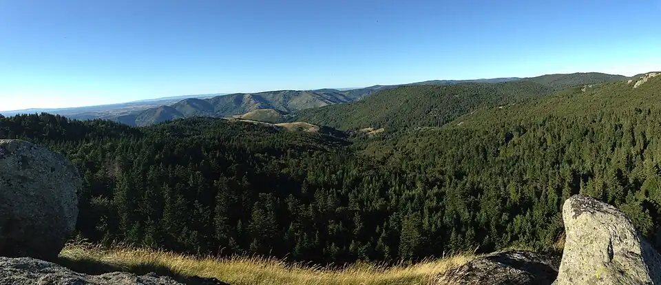 Panorama depuis le Saint-Guiral.
