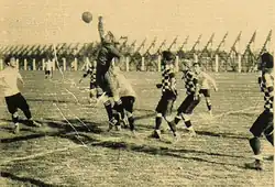 Católica a joué au Campos de Sports de Ñuñoa (le 2e stade sur quatre  de l'institution) en 1928.