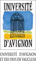 Logo de l'université d'Avignon de 1997 à 2018.