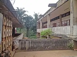 Le département d'anglais.