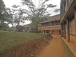 Des immeubles de la faculté des sciences.