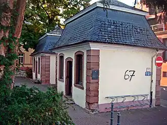 Poste de garde du parc du château