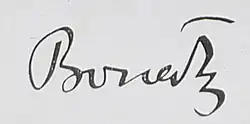 signature de Paul Bonatz